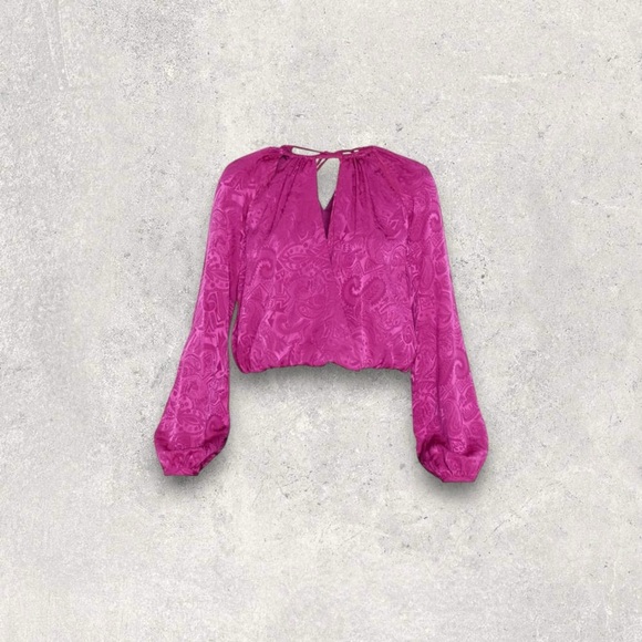 Veronica Beard Tops - Veronica Beard Sionne Printed Surplice Blouse B1885